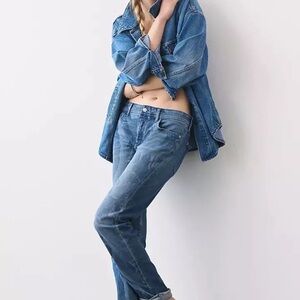 Pilcro Blue Boyfriend Jeans for Women SZ 27